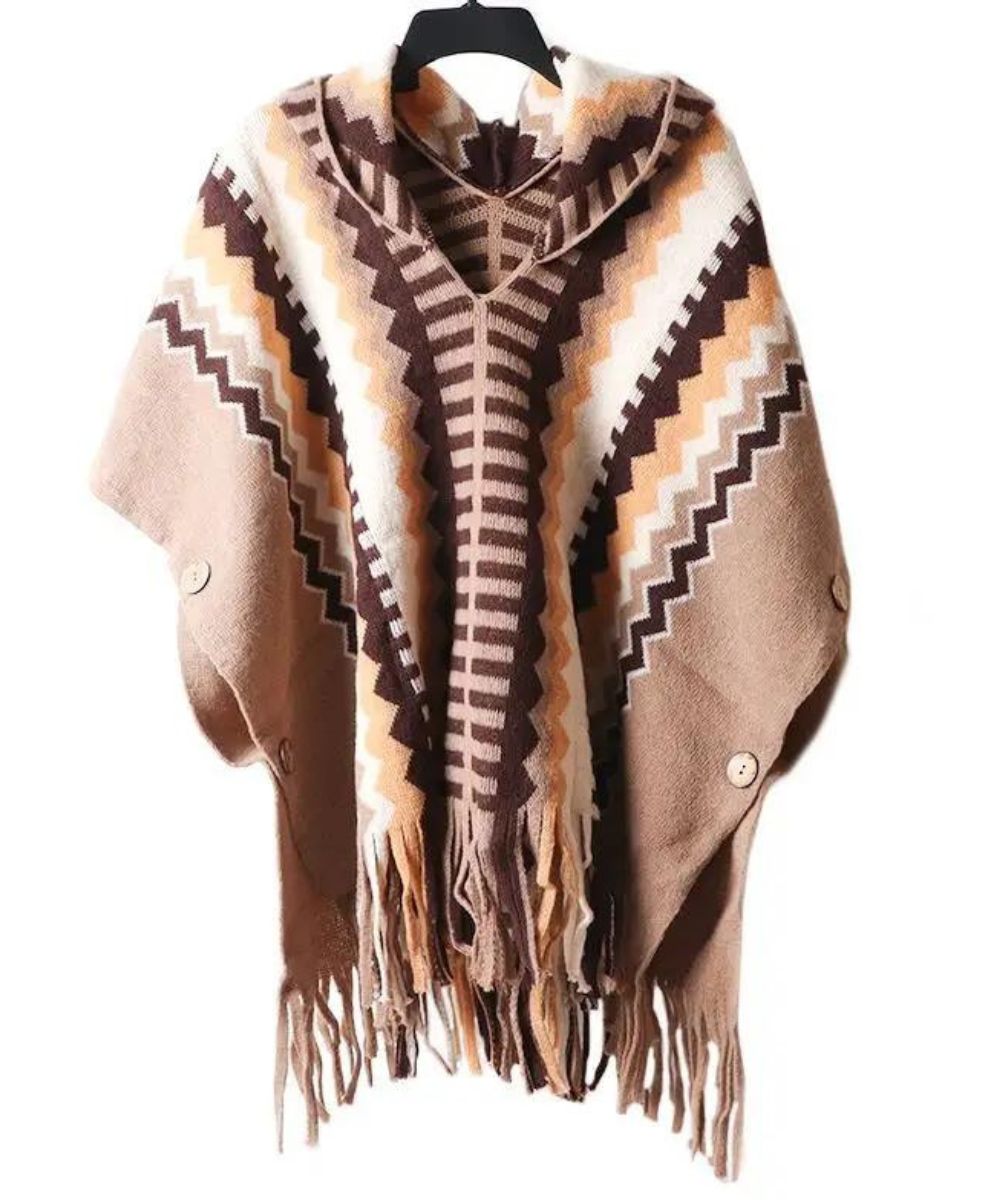 Poncho Avec Capuche - Planète Poncho