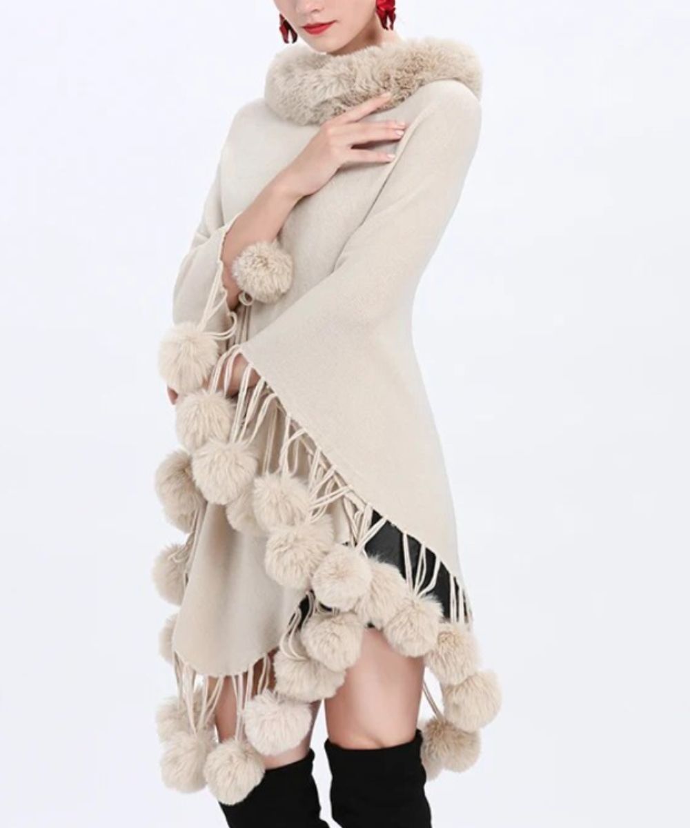 Poncho Chaud Pour Femme - Planète Poncho