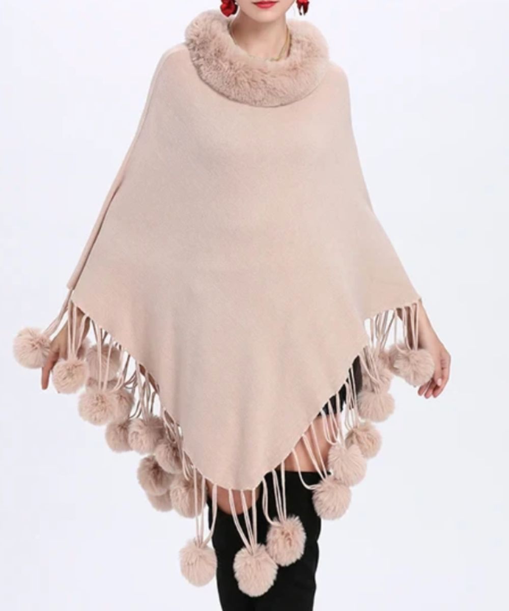 Poncho Chaud Pour Femme - Planète Poncho