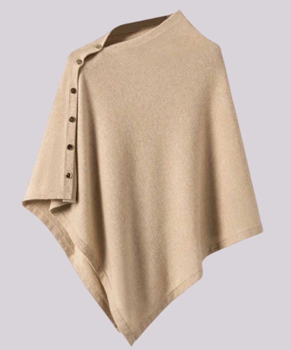 Poncho Court Cachemire - Planète Poncho