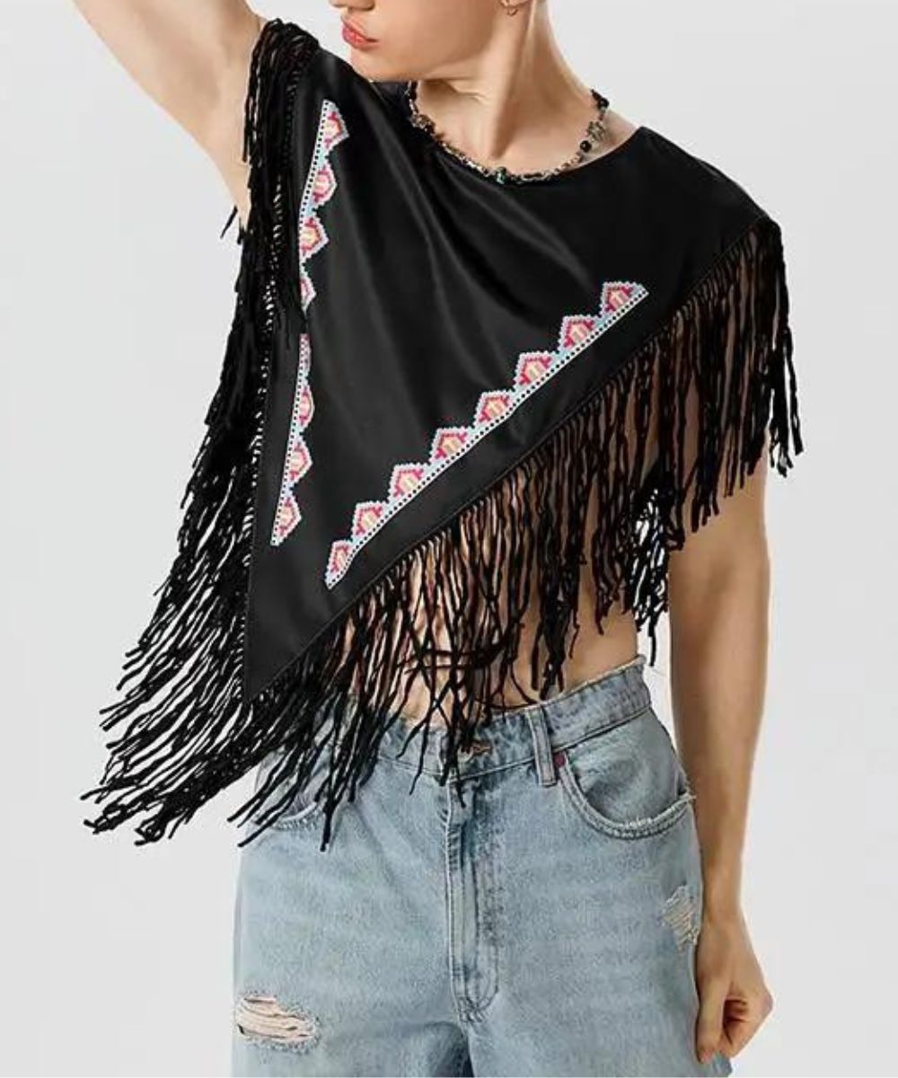 Poncho Ethnique Homme - Planète Poncho