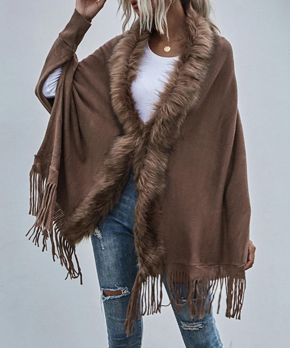 Poncho Femme Avec Manches - Planète Poncho