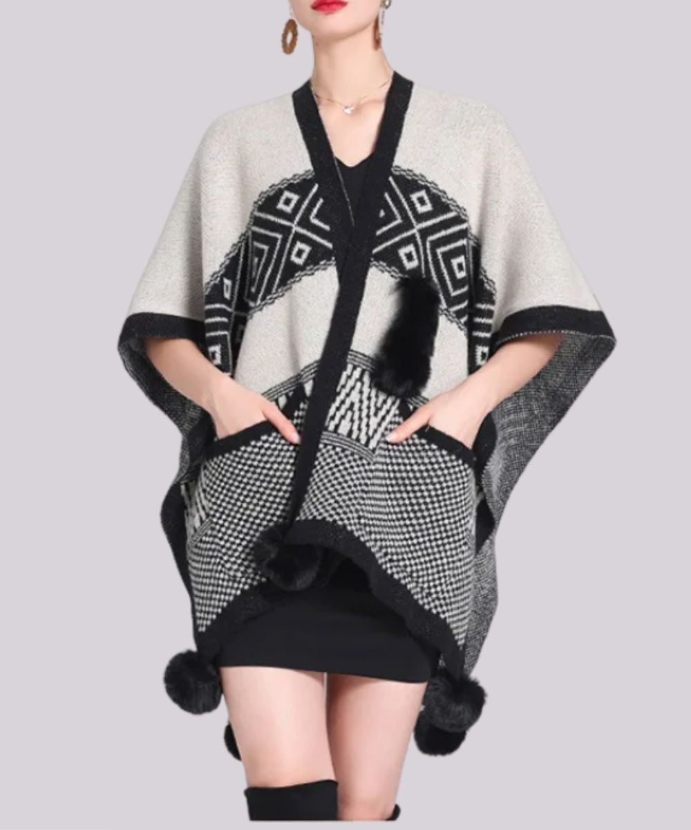 Poncho Femme Avec Poches - Planète Poncho