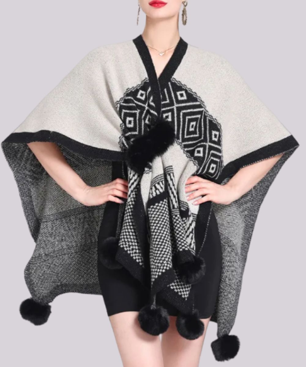 Poncho Femme Avec Poches - Planète Poncho