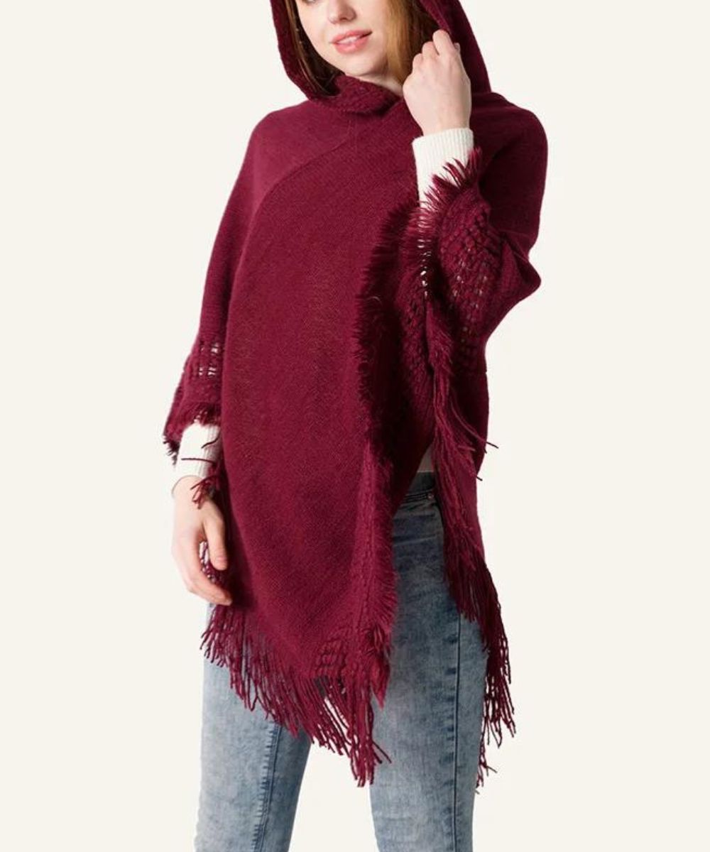Poncho Femme Capuche - Planète Poncho