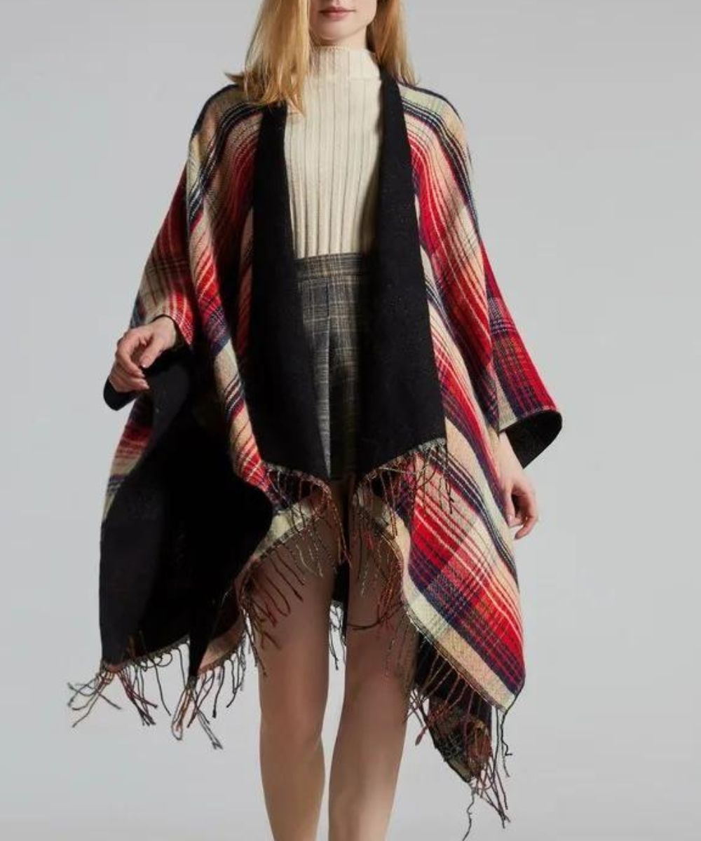 Poncho Grande Taille Femme - Planète Poncho