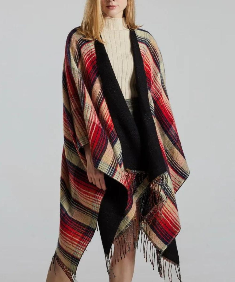 Poncho Grande Taille Femme - Planète Poncho