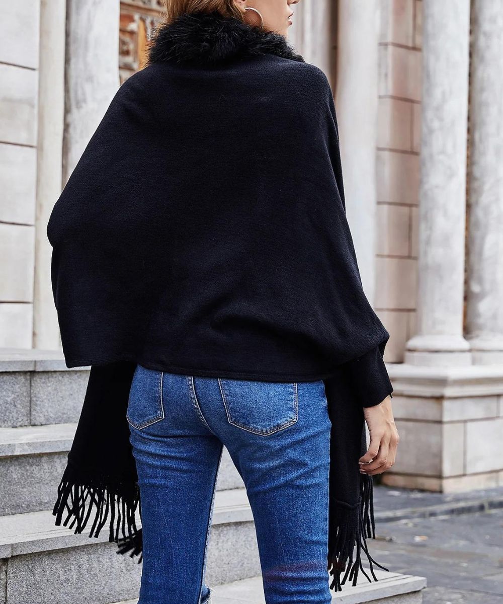 Poncho Noir - Planète Poncho