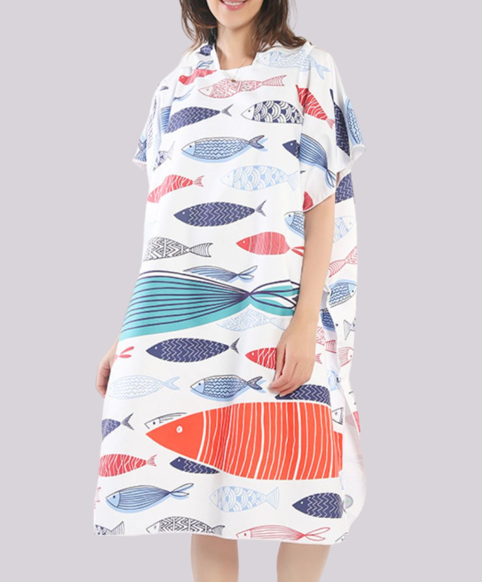 Surf Poncho Femme - Planète Poncho