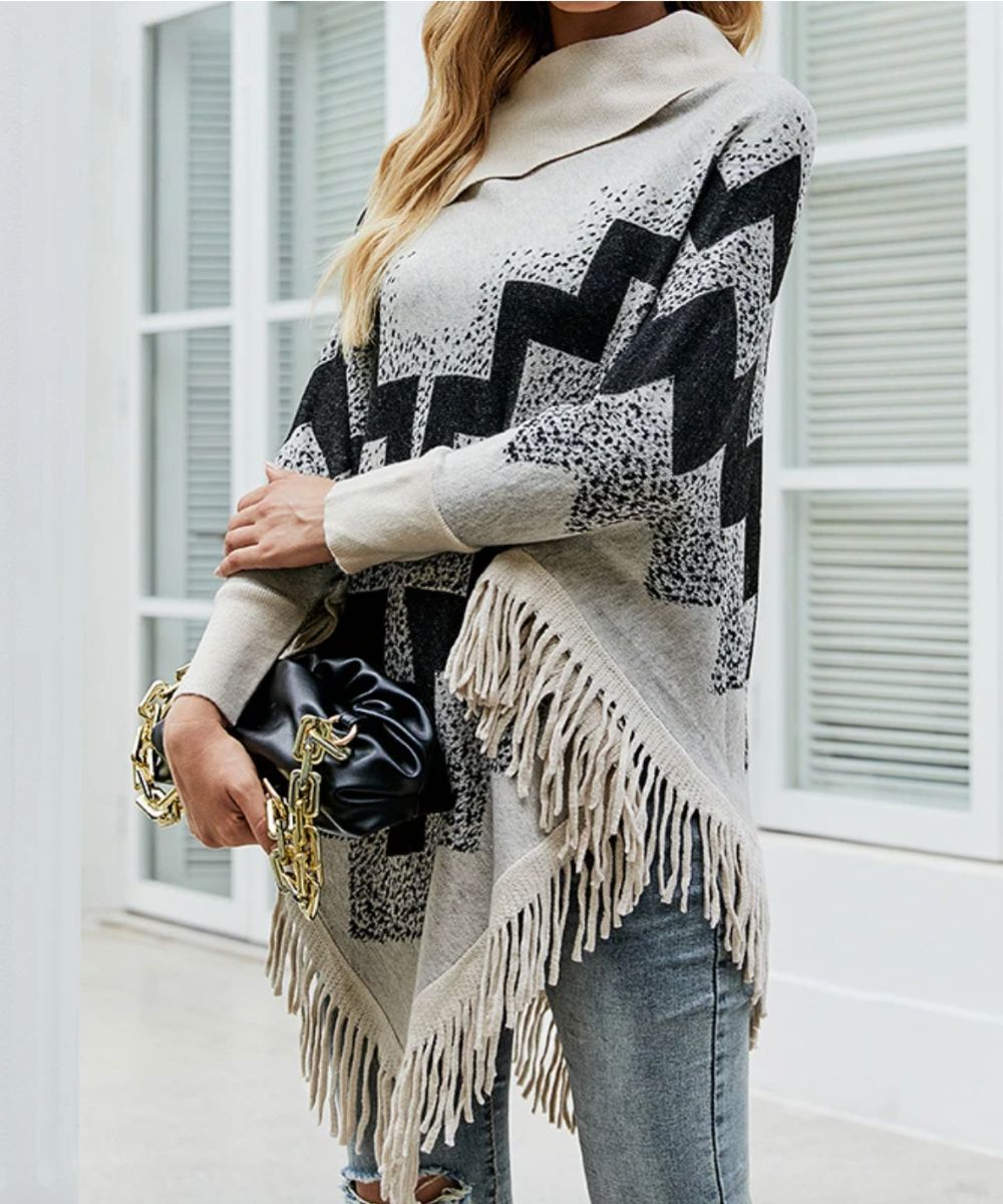 Poncho À Franges - Planète Poncho