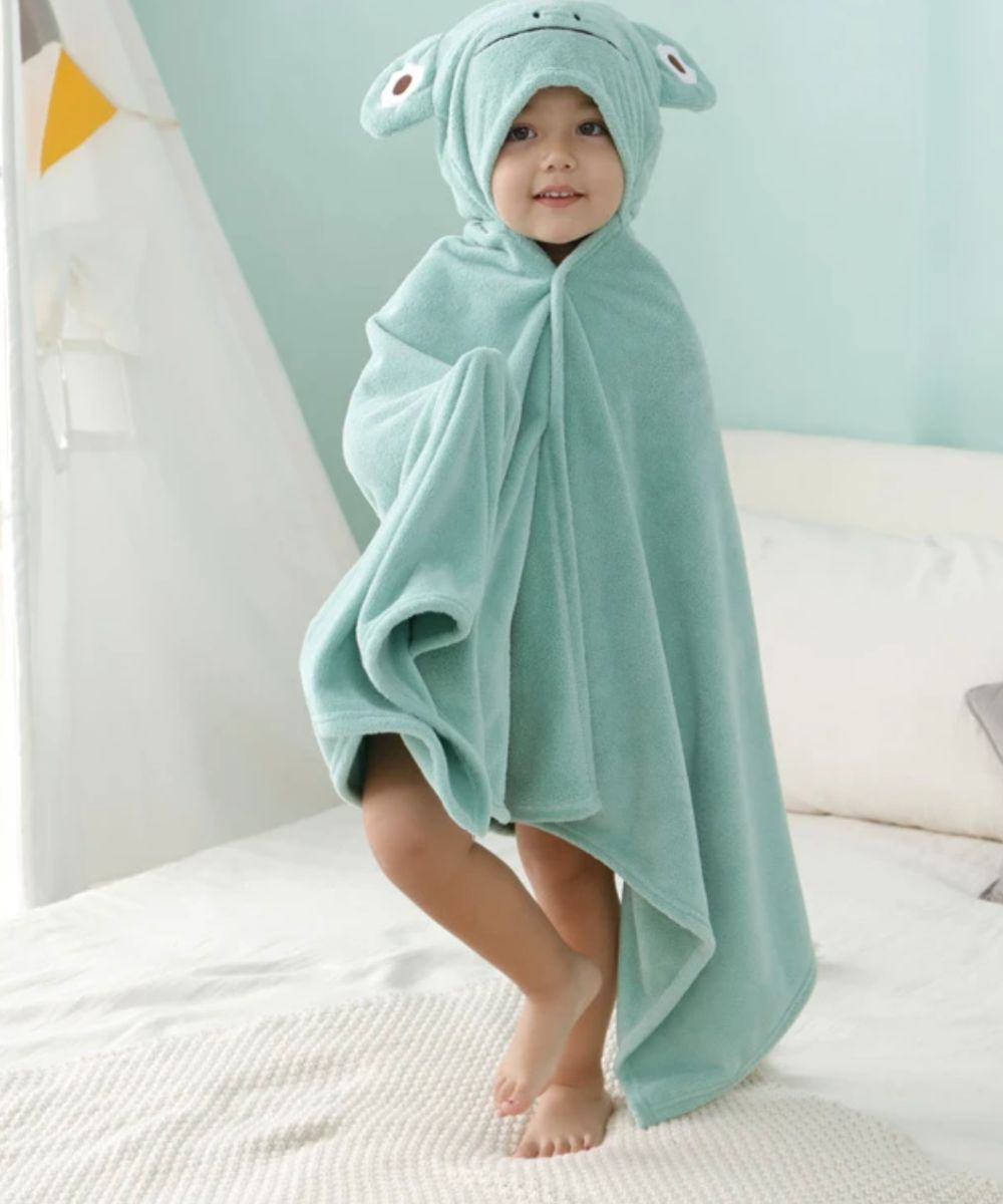 Poncho Bain Grenouille - Planète Poncho