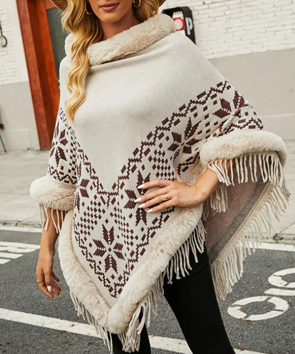 Poncho Chaud Femme - Planète Poncho