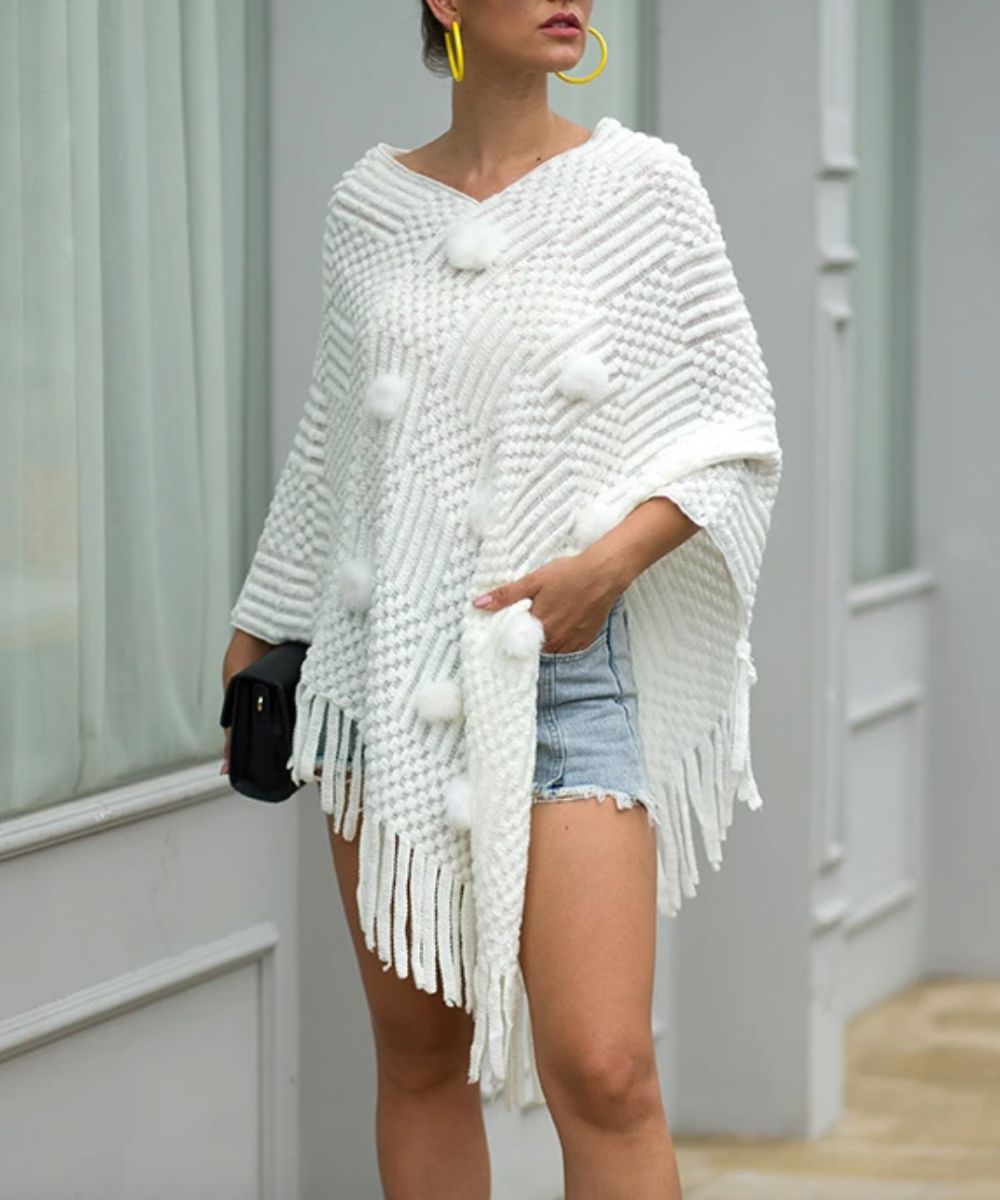 Poncho Femme Élégant - Planète Poncho