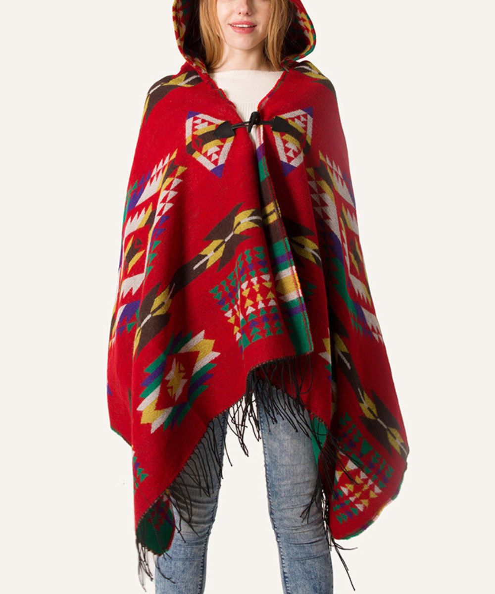 Poncho Femme Ethnique - Planète Poncho