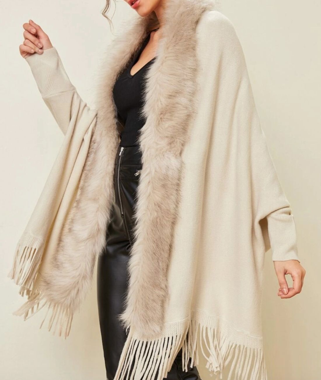 Poncho Femme Ouvert Devant - Planète Poncho