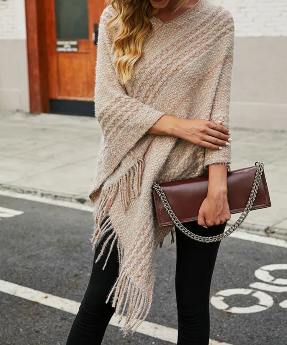 Poncho Femme Tendance - Planète Poncho