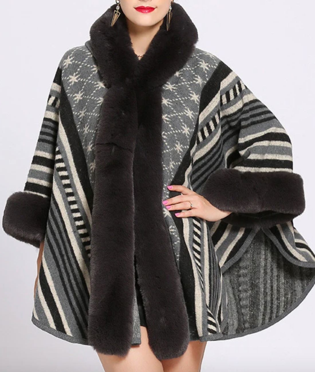 Poncho Intérieur Polaire - Planète Poncho