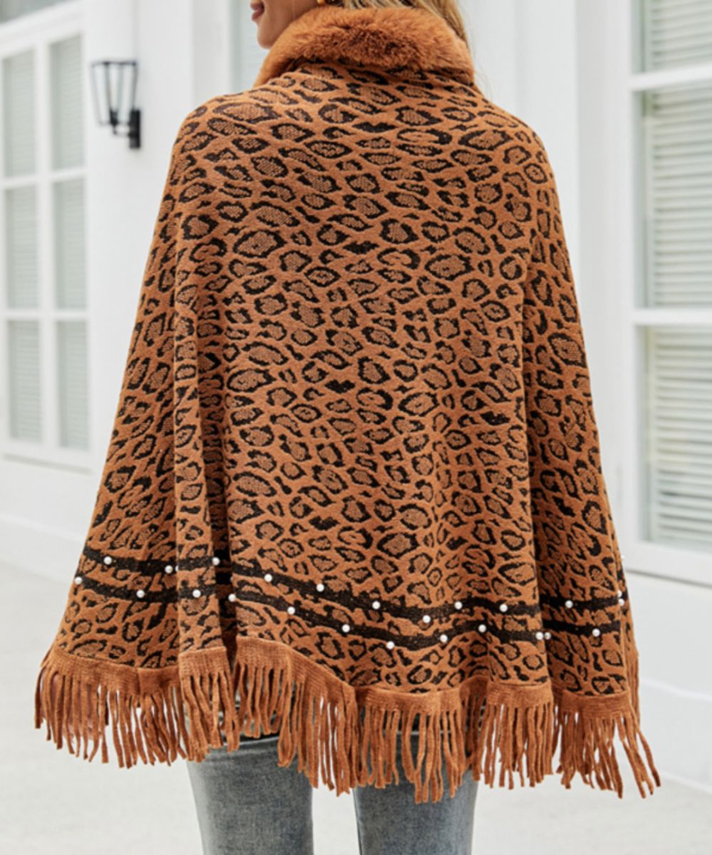 Poncho Léopard Femme - Planète Poncho
