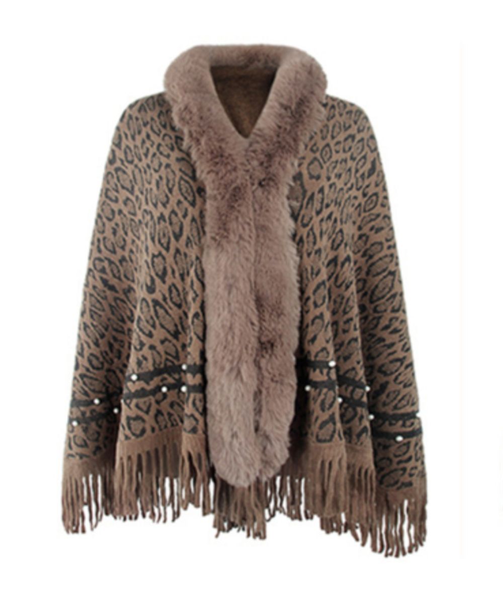 Poncho Léopard Femme - Planète Poncho