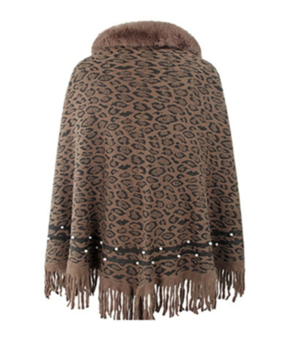 Poncho Léopard Femme - Planète Poncho