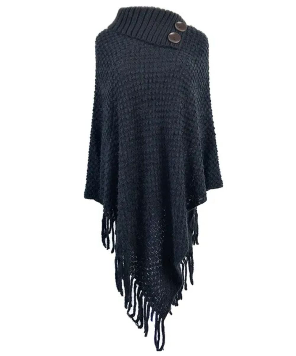 Poncho Maille Femme - Planète Poncho