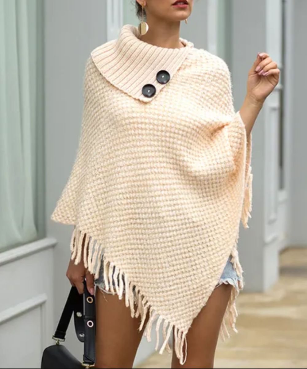 Poncho Maille Femme - Planète Poncho