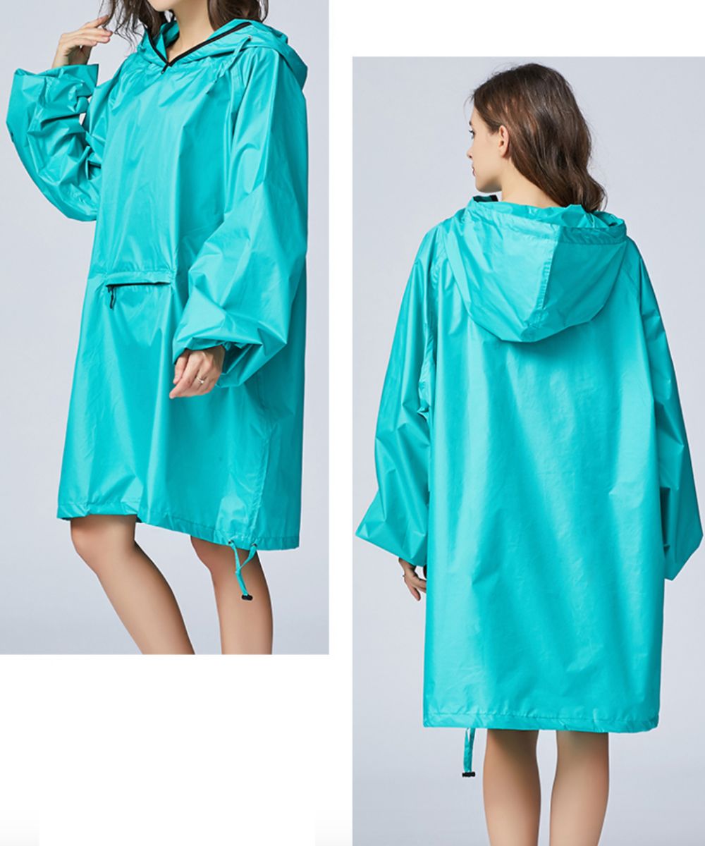 Poncho Pluie Bleu - Planète Poncho