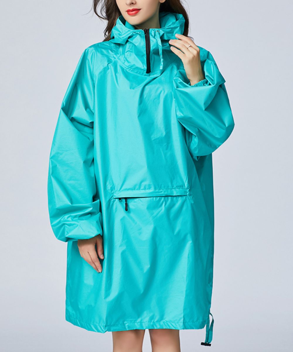 Poncho Pluie Bleu - Planète Poncho