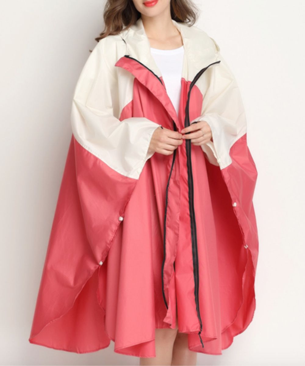 Poncho Pluie Rose - Planète Poncho