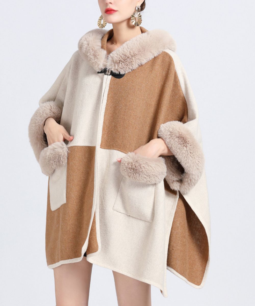 Poncho Polaire à Capuche - Planète Poncho