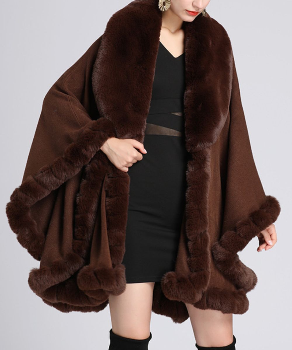 Poncho Polaire Femme Grande Taille - Planète Poncho