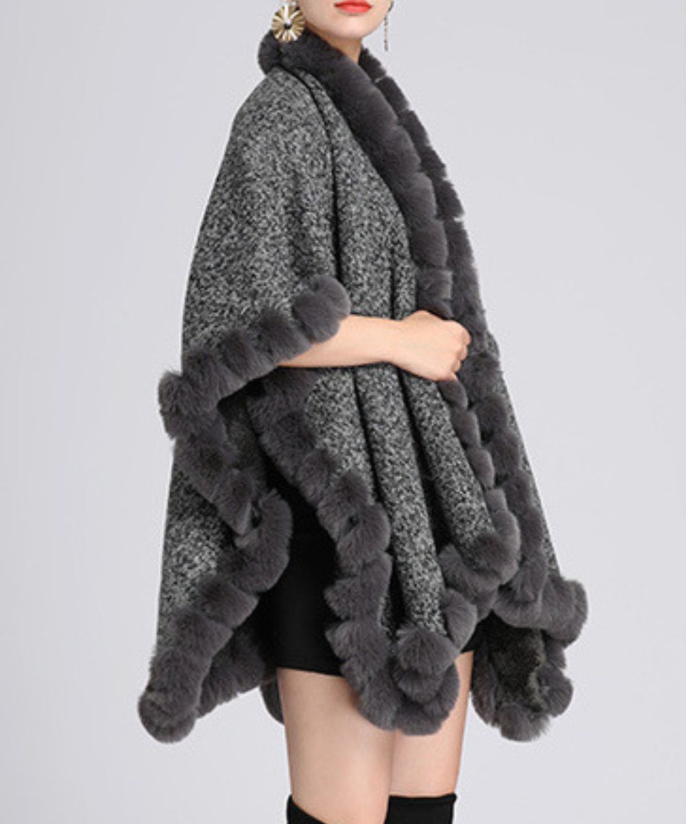 Veste Poncho Femme Hiver - Planète Poncho