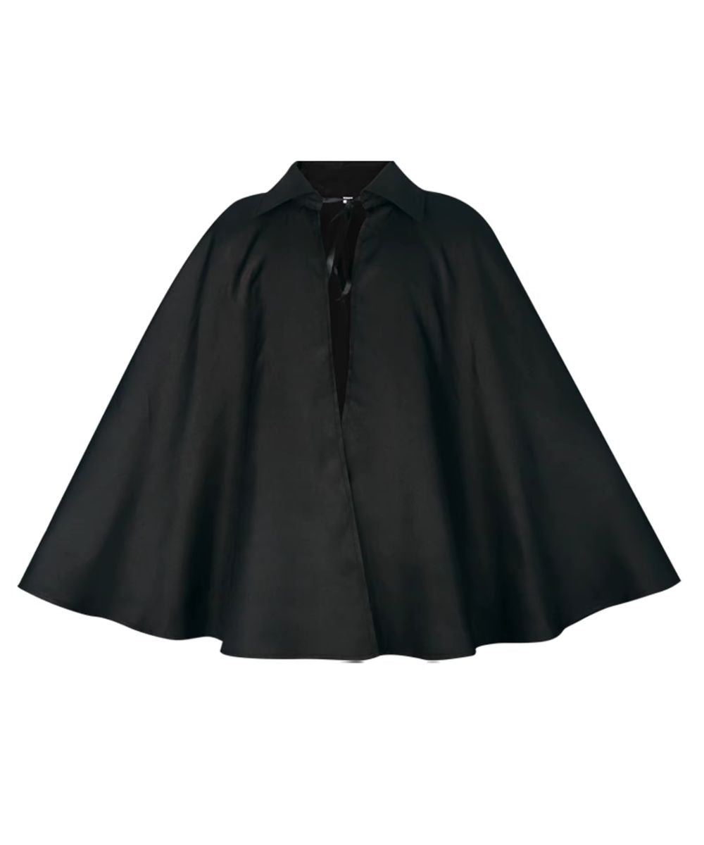 Poncho Cosplay Noir Style Cape Homme