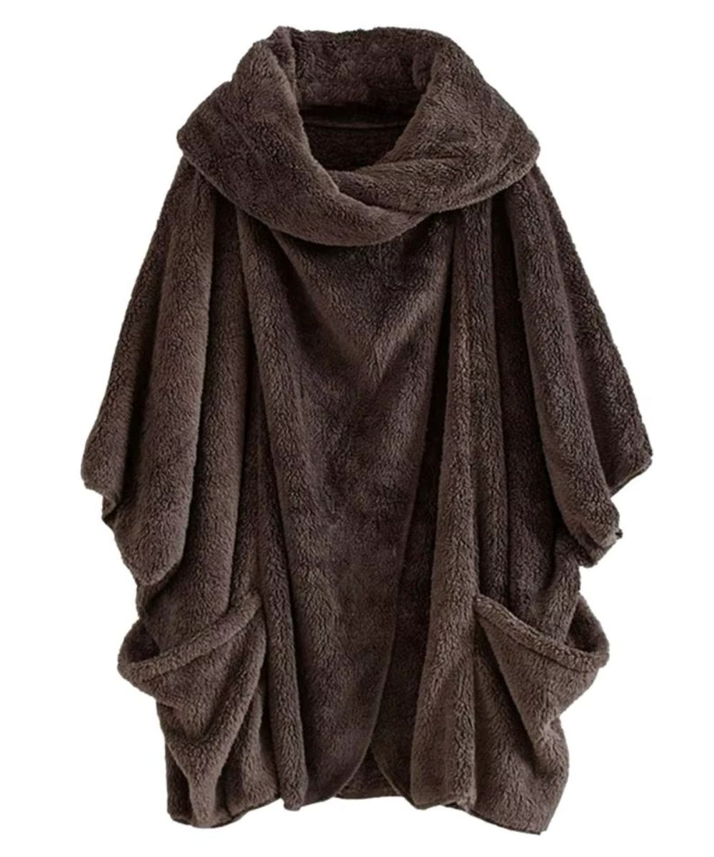 Plaid Poncho Polaire Homme