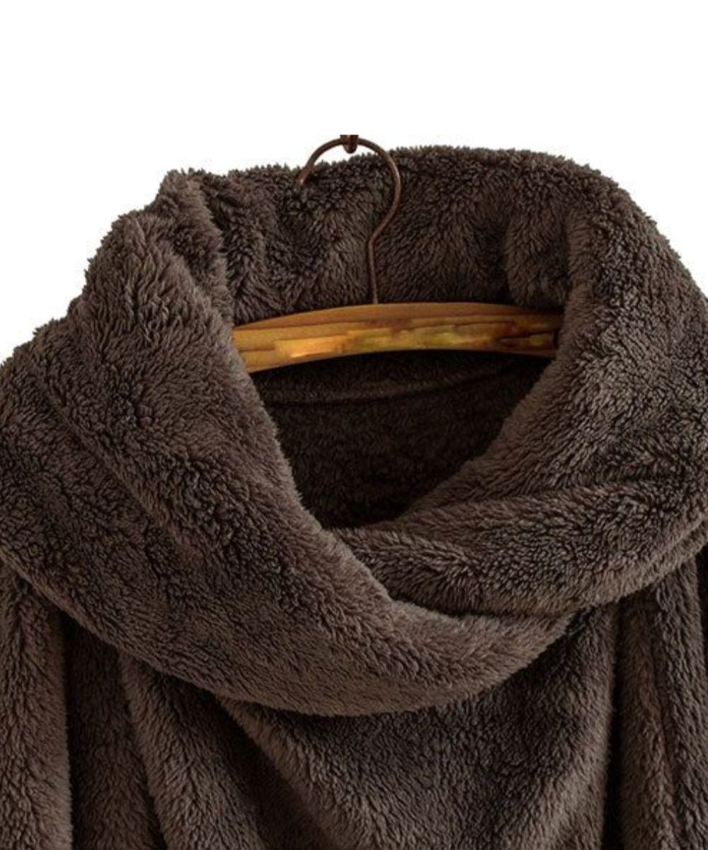 Plaid Poncho Polaire Homme