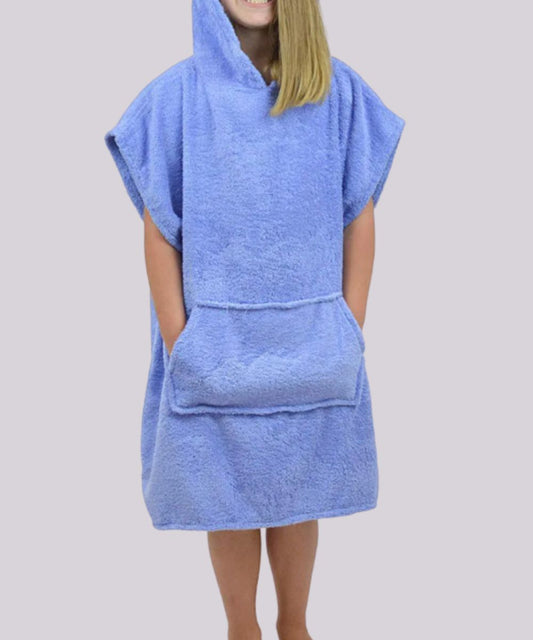 Poncho Bain Bleu - Planète Poncho