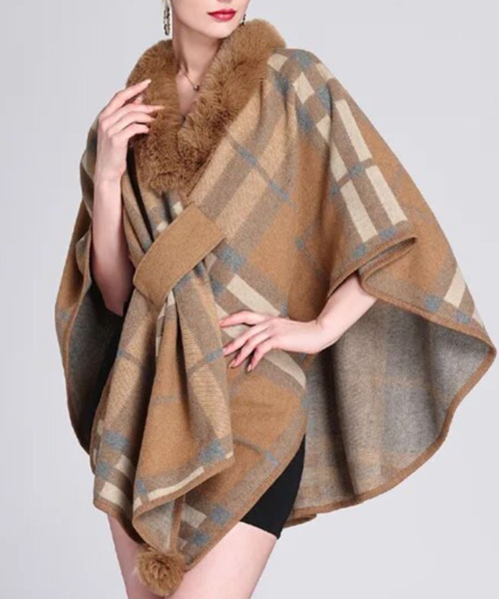 Poncho Femme Hiver