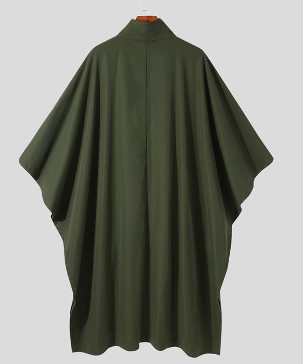 Poncho Trench Vert Homme - Planète Poncho